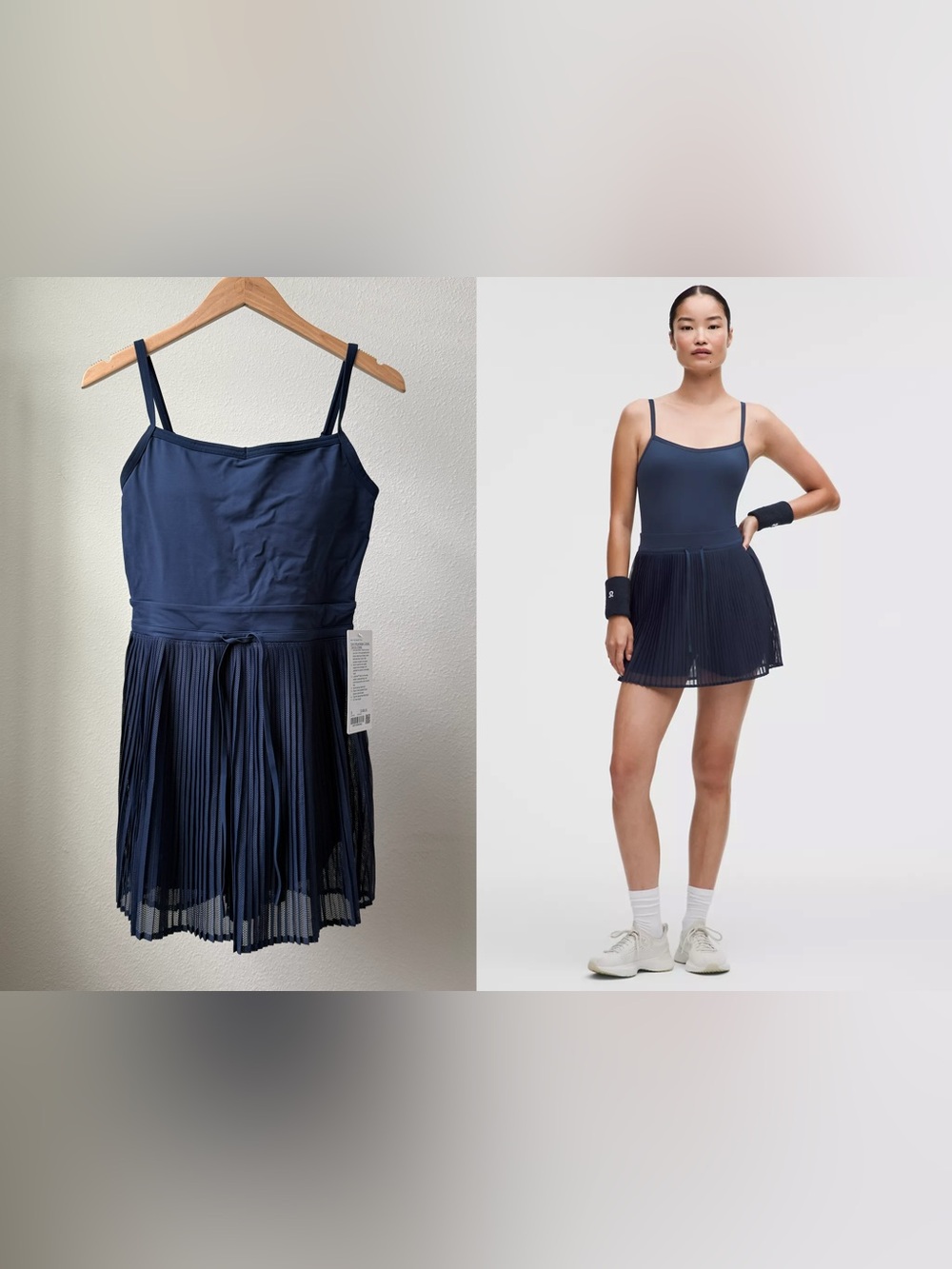 Lululemon Ace Advantage Cutout
Tennis Dress $168 color CLBL/CLBL